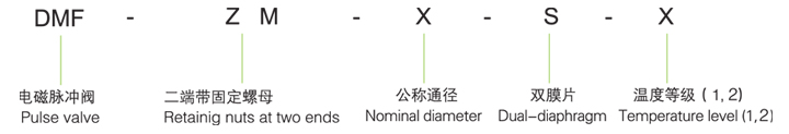 DMF-ZM直角帶螺母電磁脈沖閥