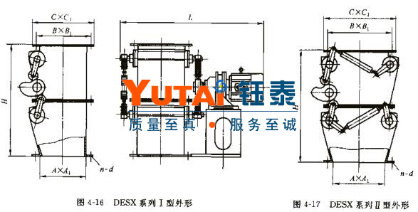 DESX、DJSX雙門(mén)雙層翻板閥