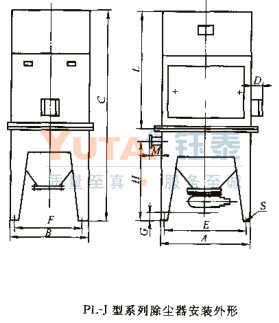 PL型單機(jī)除塵器